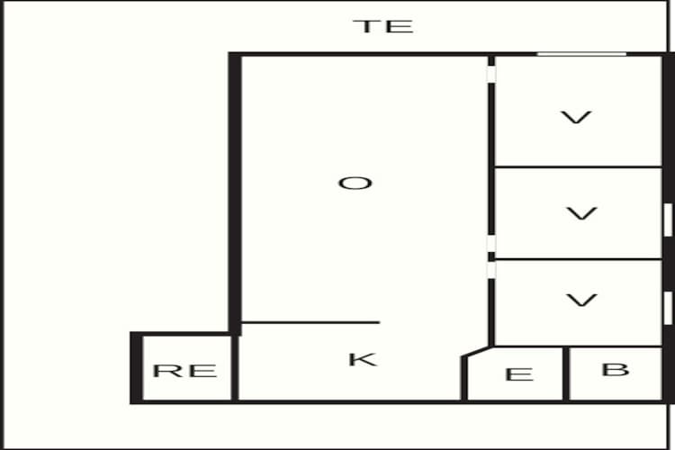 4 Sterne Ferienhaus in Ansager - Grundriss