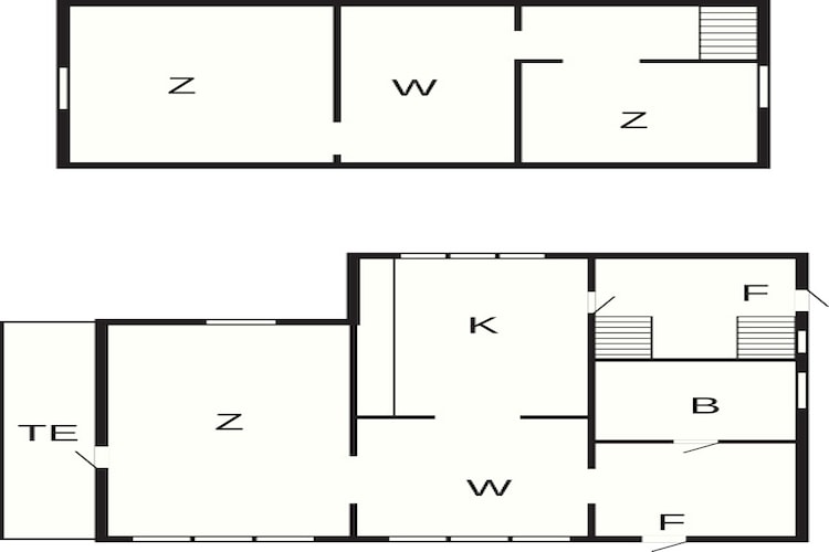 4 Sterne Ferienhaus in BORRBY - Grundriss