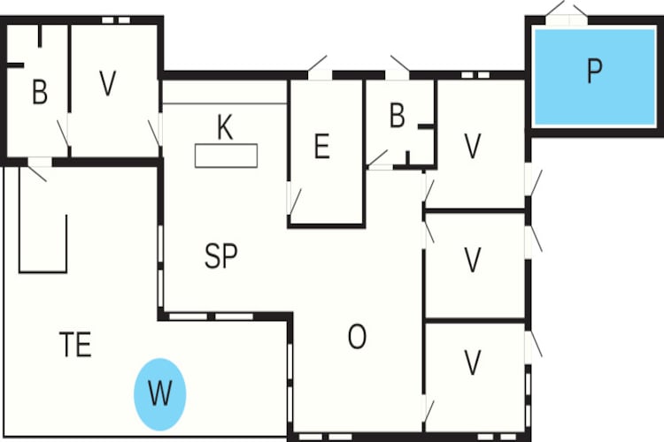 5 sterren vakantie huis in Væggerløse