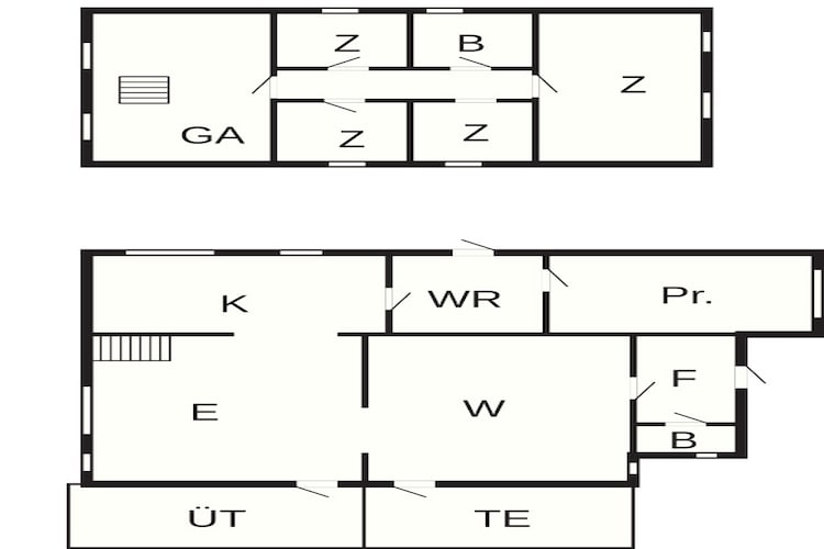 6 Personen vakantie huis in Hadsund - Plattegrond
