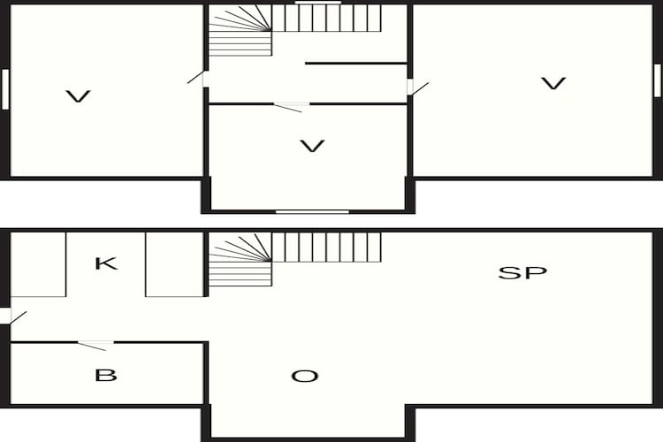 5 etoiles maison de vacances a Skagen - Plan