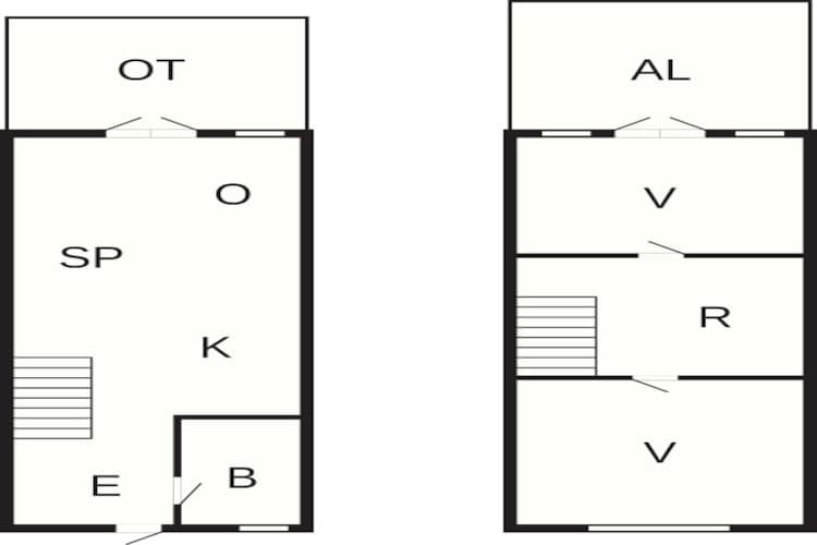 8 Personen vakantie huis in Hadsund - Plattegrond