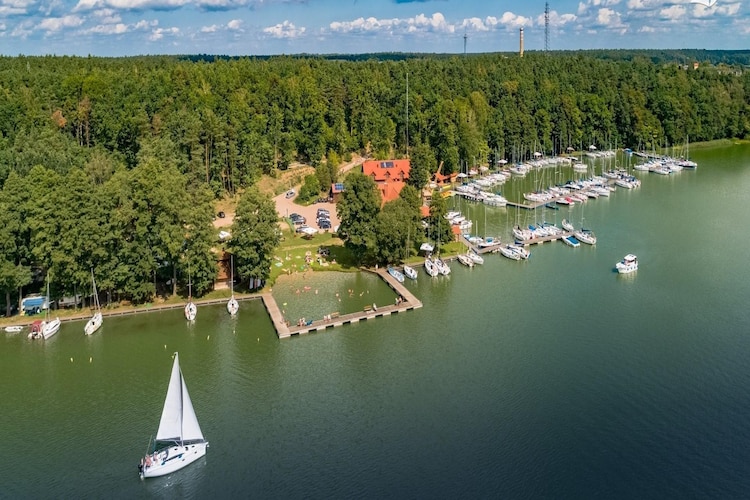 Large holiday home with sauna in Masuria.