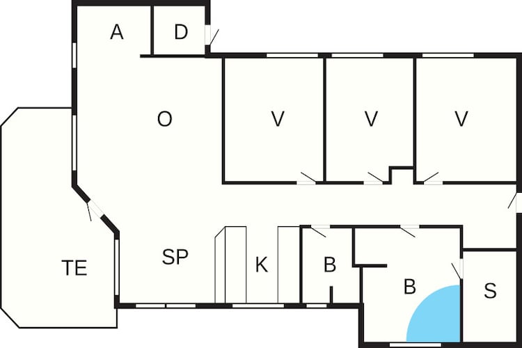 Villa près du centre de l'île de Fehmarn - Plan