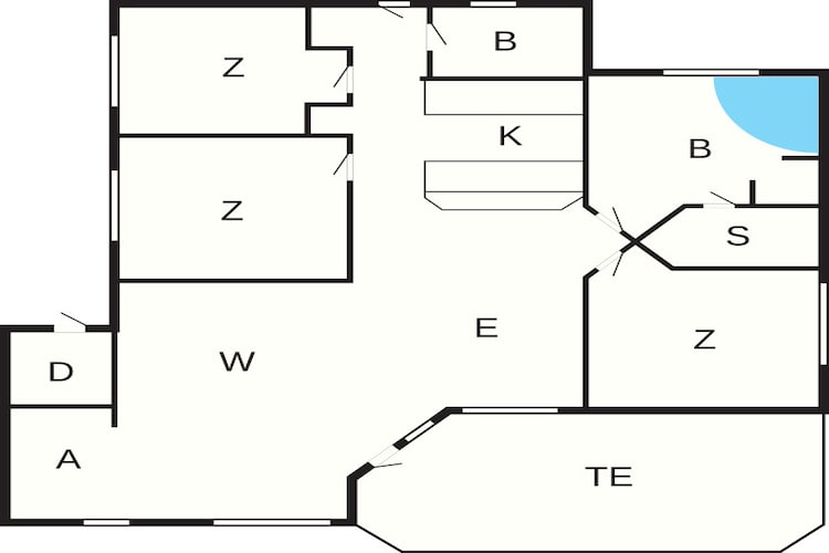Villa avec espace bien-être intégré - Plan