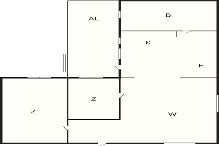 Maison de vacances pour 6 a Kosta - Plan