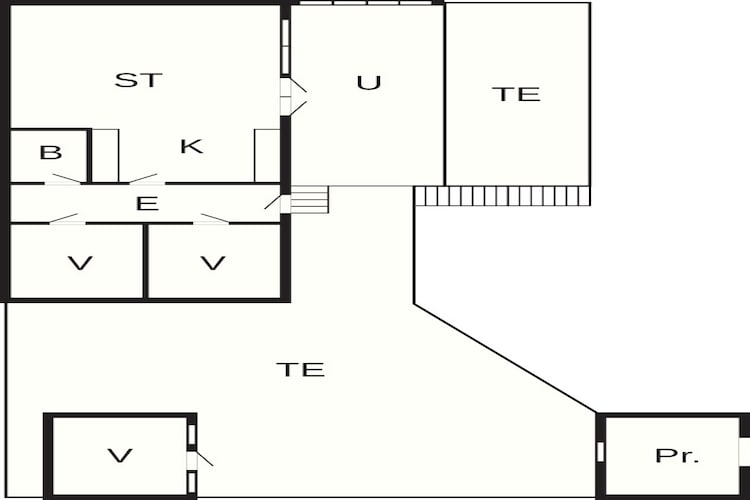 4 Sterne Ferienhaus in Hejls - Grundriss