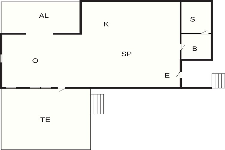 Maison de vacances pour 4 a BRUNNSKOG - Plan