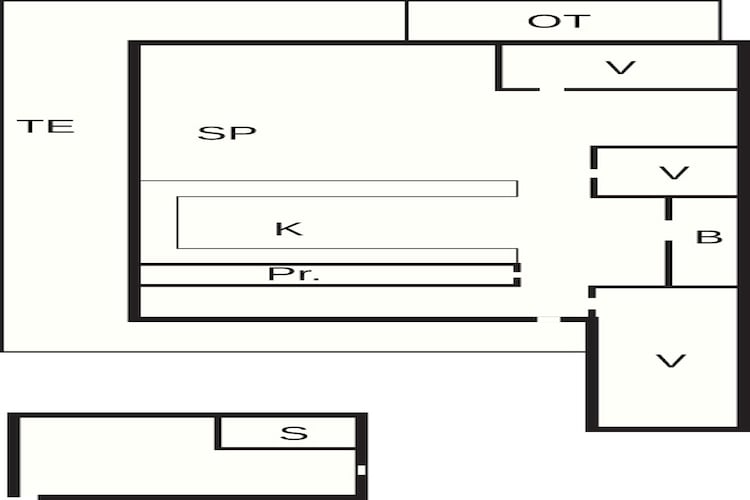 5 sterren vakantie huis in Brovst - Plattegrond
