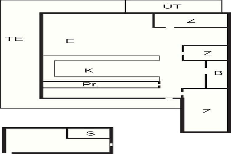 5 sterren vakantie huis in Brovst - Plattegrond