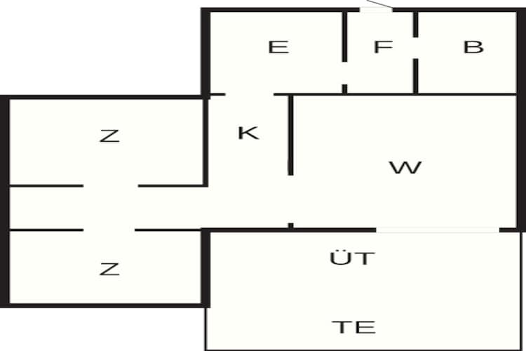 4 Personen vakantie huis in Kvidinge - Plattegrond