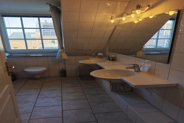 Ferienwohnung Gartenblick - Badkamer