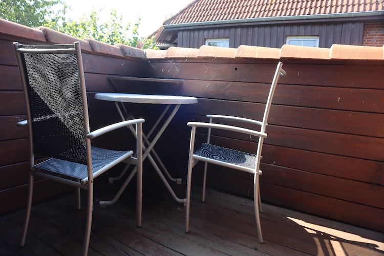 Ferienwohnung Meeresrauschen - Terrasse/Balkon