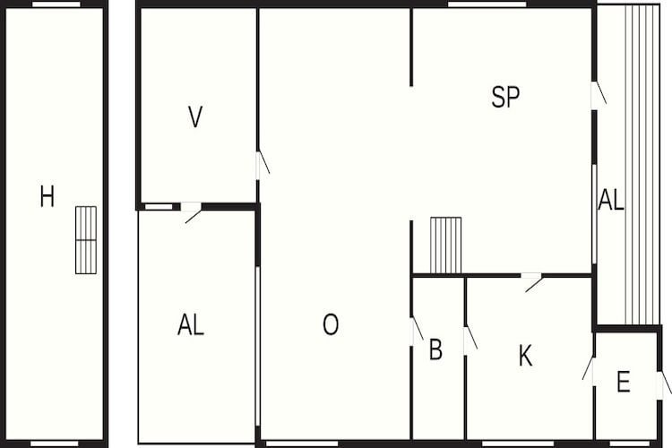 6 Personen vakantie huis in LÖVESTAD - Plattegrond