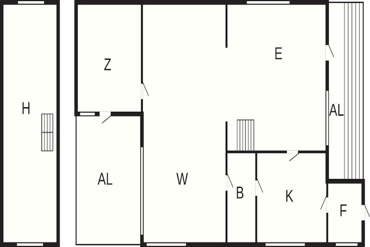6 Personen vakantie huis in LÖVESTAD - Plattegrond