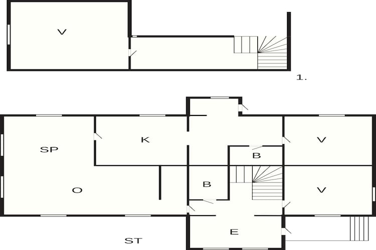 4 sterren vakantie huis in GENARP - Plattegrond