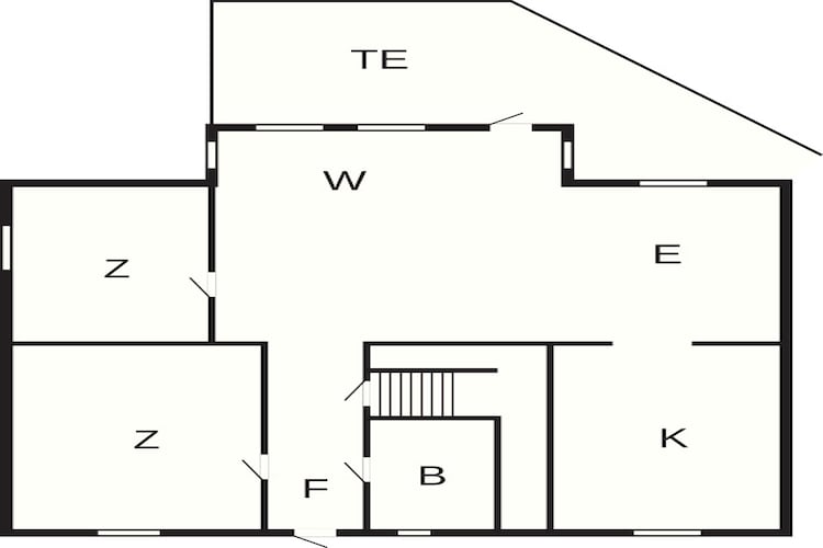 6 Personen vakantie huis in Ljungbyhed - Plattegrond