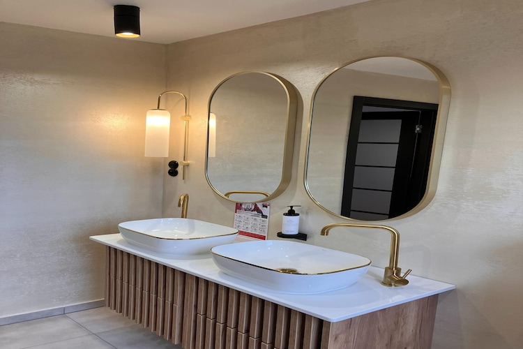 Apartament na II piętrze z prywatną sauną Stężyca - Badezimmer