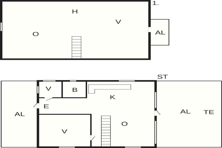 4 sterren vakantie huis in Djurhamn - Plattegrond