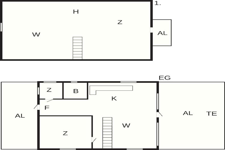 4 sterren vakantie huis in Djurhamn - Plattegrond