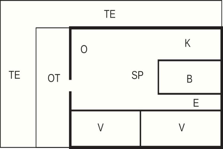 4 star holiday home in Juelsminde - Floor plan