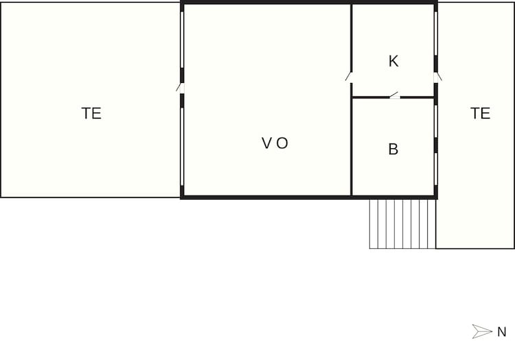 2 Personen Ferienhaus in Aabenraa