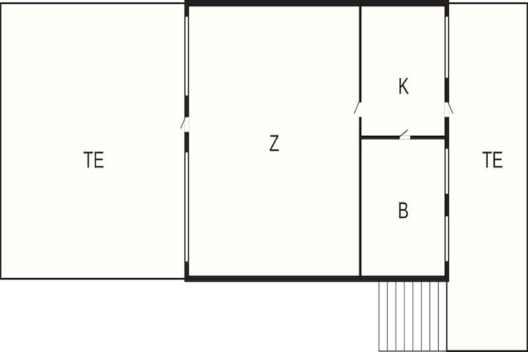 2 Personen vakantie huis in Aabenraa - Plattegrond
