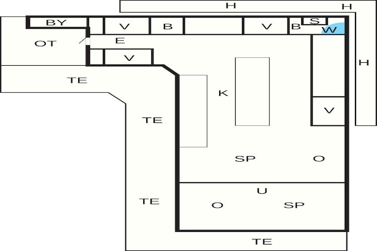 5 Sterne Ferienhaus in Juelsminde - Grundriss