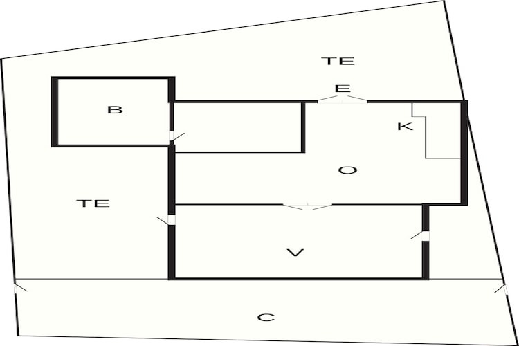 5 star holiday home in Karrebæksminde - Floor plan