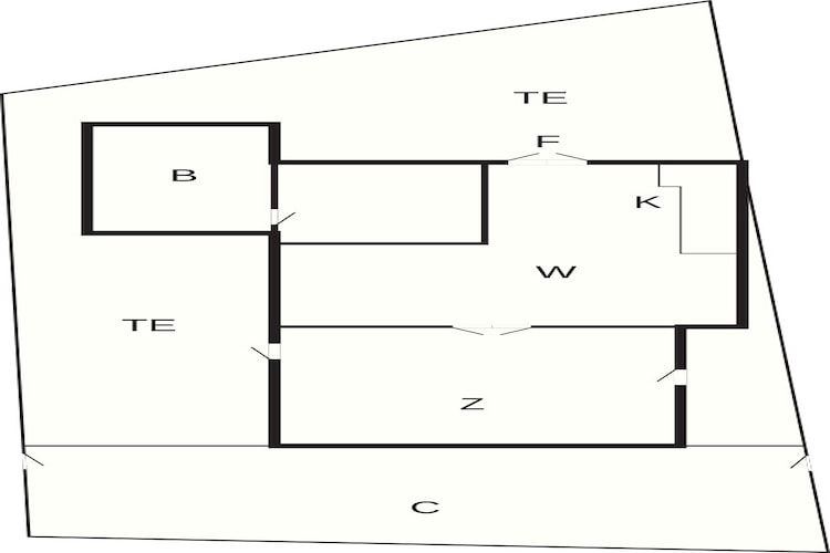 5 star holiday home in Karrebæksminde - Floor plan
