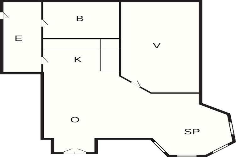 4 person holiday home in Hejls - Floor plan