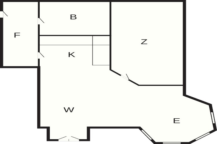 4 person holiday home in Hejls - Floor plan