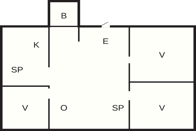 Maison de vacances pour 5 a EMMABODA - Plan