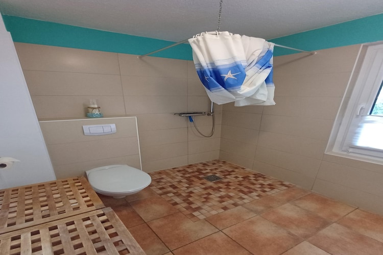 Inselhaus für Familien auf der Insel Poel - Badkamer