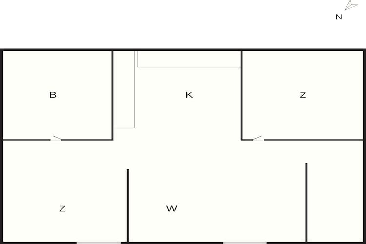 4 Personen vakantie huis in Skagen - Plattegrond