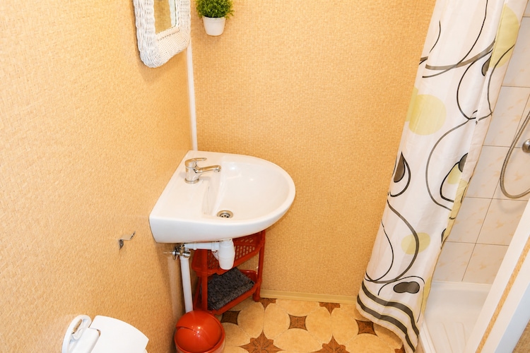 Mniejszy domek dla 4 osób Wapnica - Salle de bain