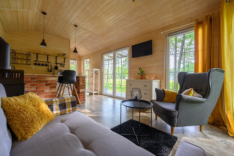 Domek PREMIUM Nr 1B Darłowo - Wohnzimmer
