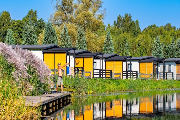 Domkek wakacyjny STANDARD Nr 5 Darłowo-Spławie - Außenbereich Sommer