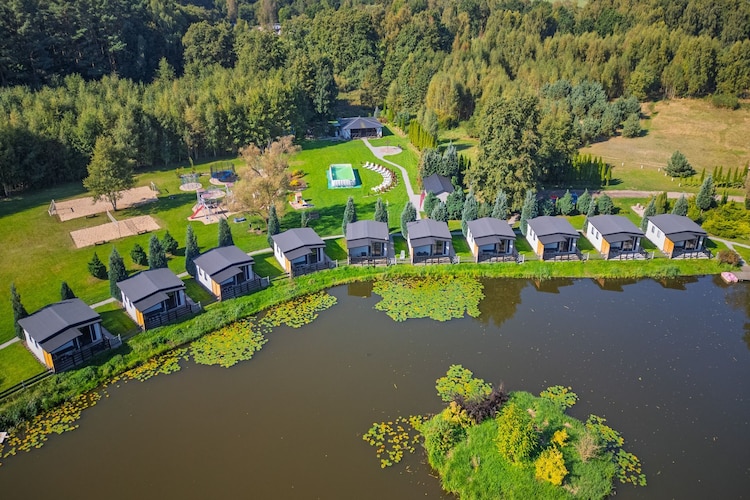 Domkek wakacyjny STANDARD Nr 5 Darłowo-Spławie - Außenbereich Sommer