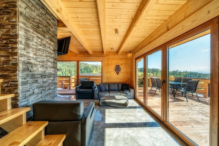 Dom wakacyjnyu dla max 6 osób Marfiana Góra - Living room