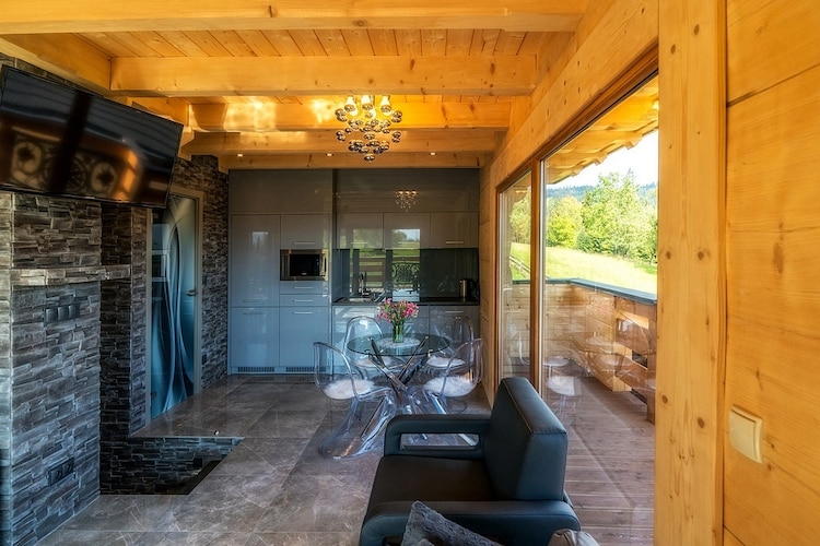 Dom wakacyjnyu dla max 6 osób Marfiana Góra - Living room