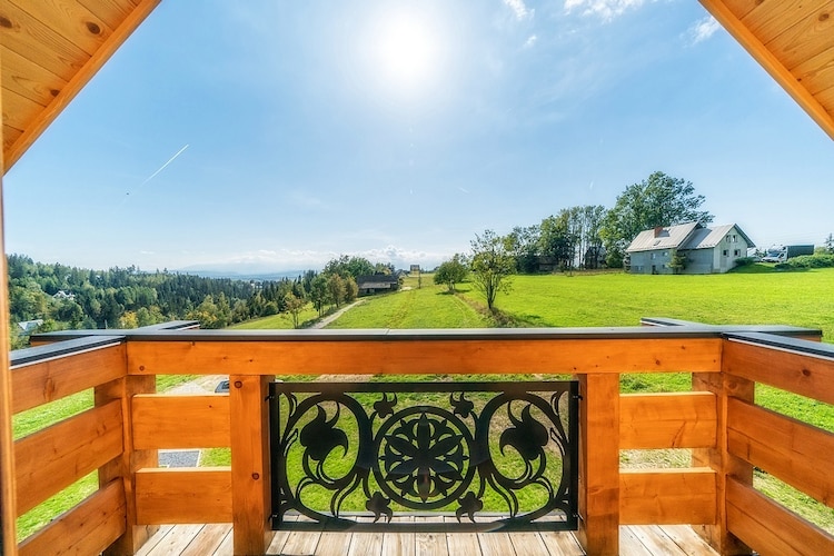 Dom wakacyjnyu dla max 6 osób Marfiana Góra - Terrace balcony