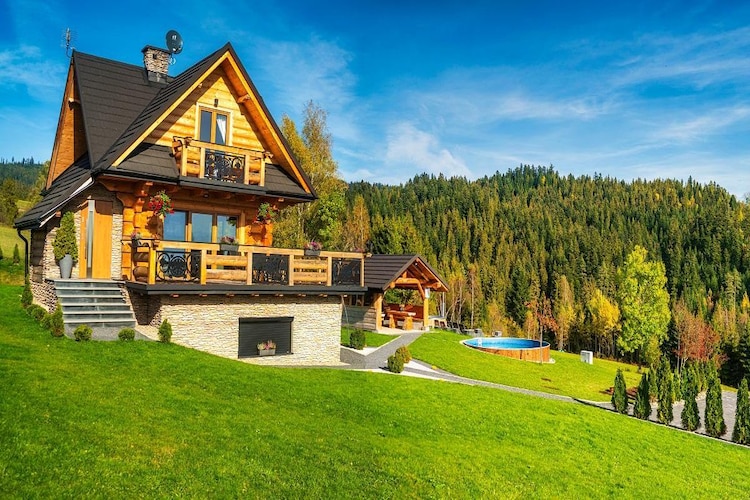 Dom wakacyjnyu dla max 6 osób Marfiana Góra - Exterior in summer