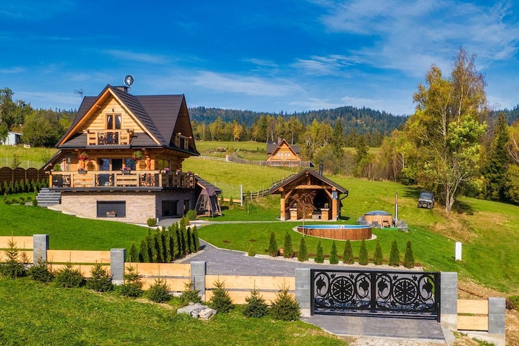 Dom wakacyjnyu dla max 6 osób Marfiana Góra - Exterior in summer