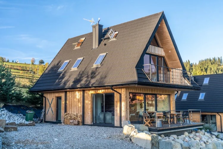 Villa 3 Rzepiska - Buitenkant zomer