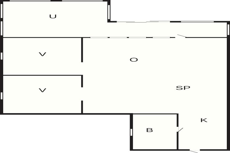 4 sterren vakantie huis in HYLTEBRUK - Plattegrond