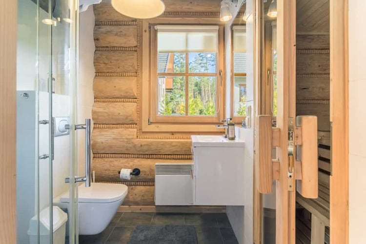 Chata Premium nr 1 Reinhold Messner Kościelisko - Badkamer