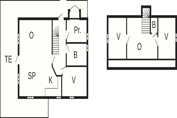 Maison de vacances pour 10 a Rauland - Plan