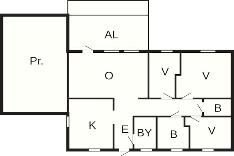 4 sterren vakantie huis in Vittsjö - Plattegrond