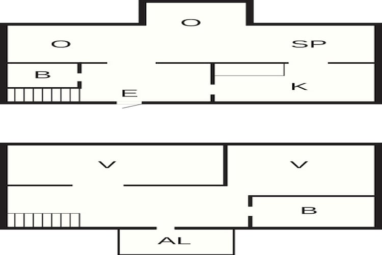 Maison de vacances pour 5 a Gunnebo - Plan